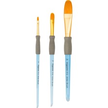 Bigpoint 512 Serisi Sentetik Kıl Akrilik Sap Kedi Dili Fırça No: 5