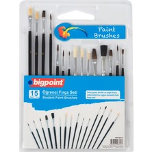 Bigpoint Öğrenci Fırça Seti 15'li Blister
