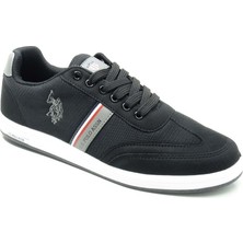 U.S. Polo Assn. Erkek Spor Ayakkabı 100910454 Kares 1fx Düz Kauçuk Taban Tekstil Malzeme