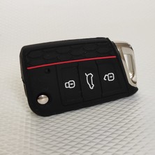 Pelit Otomotiv Volkswagen, Skoda, Seat Anahtar Kılıfı Silikon (Oem)