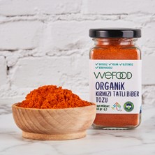 Wefood  Kırmızı Tatlı Biber Tozu 65 gr