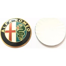 Ik Tuning Alfa Romeo Direksiyon Logo Stıcker 40MM