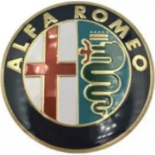 Ik Tuning Alfa Romeo Direksiyon Logo Stıcker 40MM