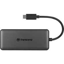 Transcend TS-HUB5C 6 In 1 Type C Şarj Çıkışlı Kart Okuyucu-Usb Çoklayıcı