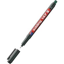 Edding 147S Permanent Asetat Kalemi  Siyah