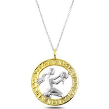 Gumush ​Gümüş Gold Başak Burcu Kolye