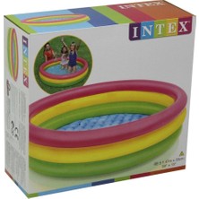 Intex 57422 3 Boğumlu Sunset Şişme Tabanlı Havuz Pompa