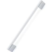 Azm Hırdavat System Kulp Krom Beyaz 8595 192 mm