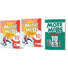 Kurmay Yayınları 10.Sınıf Students Book Work Book + Santa Test Book 3 Kitap