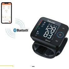 Beurer Bc 54 Bluetooth Bağlantılı Tam Otomatik Bilekten Ölçen Tansiyon Aleti