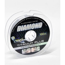 BAUER Diamond Tıtanıum Plus Fluorocarbon Coated Misina 100 Metre