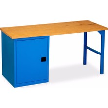 Star Çelik Atölye Çalışma Tezgahı-Kapaklı Dolaplı-Raflı-1690 mm