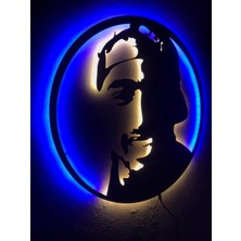 Dekoraven Tupac Shakur Işıklı Tablo