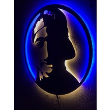 Dekoraven Tupac Shakur Işıklı Tablo