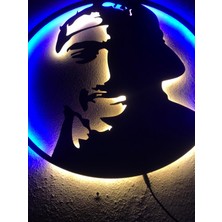 Dekoraven Tupac Shakur Işıklı Tablo
