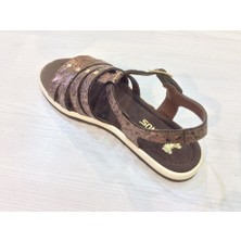 Venüs Yeni Sezon Deri Bakır Sandalet