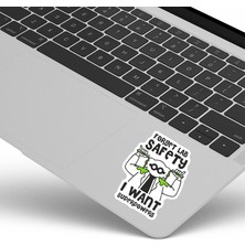 Tugibu Laptop Sticker Notebook Macbook Tablet Science Kimya Kimyager Bilim  - NS53