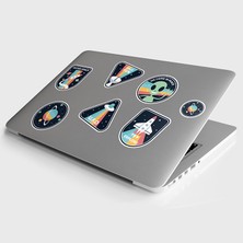 Tugibu Laptop Sticker Notebook Macbook Tablet Kask Snowboard Uzay - NS29