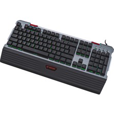 MF Product Strike 0569 Kablolu RGB Gaming Yarı Mekanik Klavye