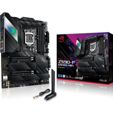 ASUS ROG Strix Z590-F Gaming Wifi Intel Z590  DDR4 5333 MHz (OC) Lga1200 AX Wifi + Bt Atx Anakart