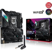 ASUS ROG Strix Z590-F Gaming Wifi Intel Z590  DDR4 5333 MHz (OC) Lga1200 AX Wifi + Bt Atx Anakart