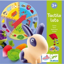 Djeco Tactilo Loto Farm Dokunsal - Tahmin Oyunu 3+ Yaş