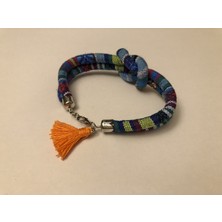 Sanat Harmanı, Otantik Elişi, Unisex, Gemici Düğümü Detaylı Bohem Bileklik.