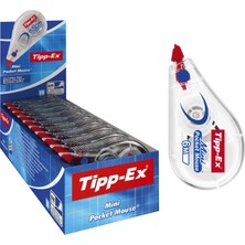 Tipp-Ex Mini Pocket Mouse Düzeltme Rulosu/düzeltme Bandı / 10'lu Paket Pratik Ekran Kutusunda 10