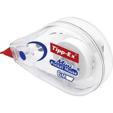 Tipp-Ex Mini Pocket Mouse Düzeltme Rulosu/düzeltme Bandı / 10'lu Paket Pratik Ekran Kutusunda 10