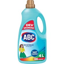 Abc Sıvı Çamaşır Deterjanı Renkliler Için 4 Lt