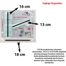 İndecor Sıvı Yağ Pompası - G-66591 GRİ RENK