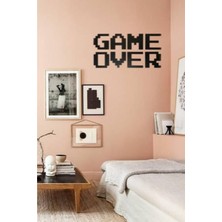 Dekoraven Game Over Dekoratif Yazı