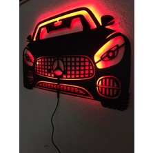 Dekoraven Mercedes Işıklı Tablo