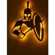 Dekoraven Gladyatör LED Işıklı Tablo