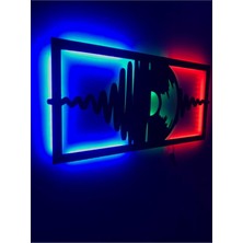 Dekoraven Müzik Plak LED Işıklı Tablo