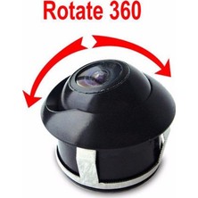 Space 360 Derece Oynar Başlıklı Kamera - 22.5 mm - 12V