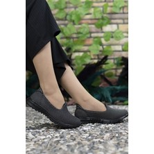 Riccon Siyah Siyah Kadın Sneaker 0012901