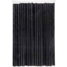 Ambalaj Pazarı Plastik Frozen Pipet Siyah - 100'lü