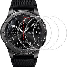 Ecr Samsung Gear S3 Frontier Mat Gerçek Kırılmayan Nano Ekran Koruyucu 2 Adet