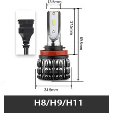 Femex Toyota Avensis (2009-2015) LED Xenon Sis Far Ampulu Femex Ecopower H16