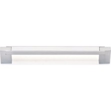 Azm Hırdavat System Kulp Krom Beyaz 7657 256 mm