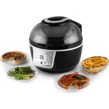 Klarstein Vitair Turbo Airfryer 1400 W Fritöz - Siyah