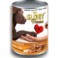 Glory Tavuk Etli Yetişkin Köpek Konserve Yaş Mama 400 gr