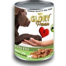 Glory Kuzu Etli Yetişkin Köpek Konserve Yaş Mama 400 gr