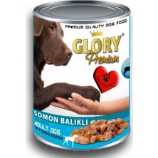 Glory Somon Etli Yetişkin Köpek Konserve Yaş Mama 400 gr