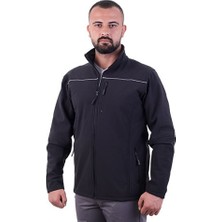 Eseriş Eser - Softshell Yönetici Montu - Siyah