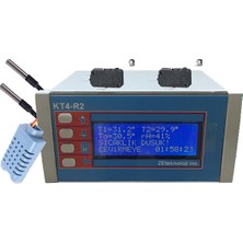 Kuluçka Kontrol Paneli, Kuluçka Termostatı, Higrostat,termostat, Çevirme ve Havalandırma. Kt4-R2