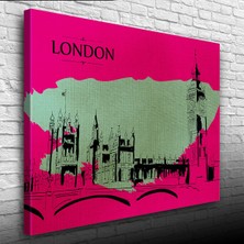 İşsevenler London Canvas Tablo