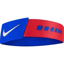 Nike Baller Band Elastik El Bilekliği Kırmızı Mavi ve Beyaz N.000.3147.679