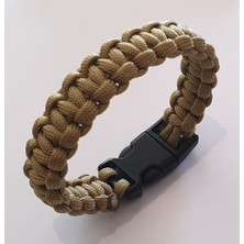 Muson Paracord Bileklik #koyu Bej